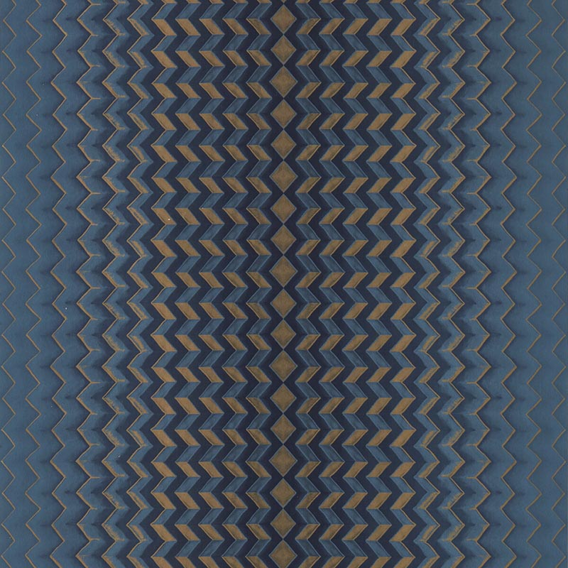 Clarke & Clarke Fragment Midnight/Copper Wp Wallpaper W0150/03.CAC.0