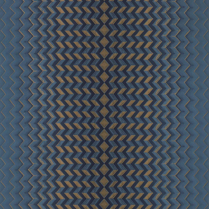 Clarke & Clarke Fragment Midnight/Copper Wp Wallpaper W0150/03.CAC.0