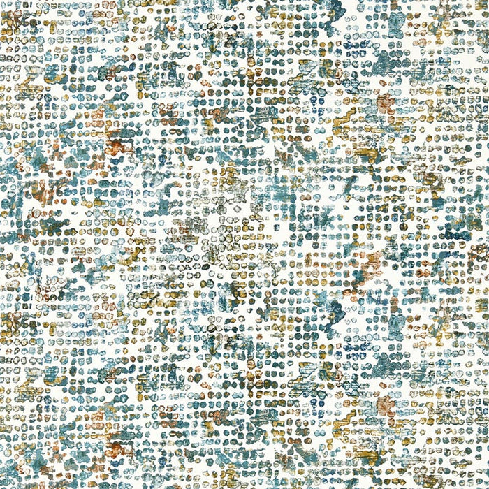 Clarke & Clarke Scintilla Teal/Spice Wp Wallpaper Sample W0154/04.CAC.0