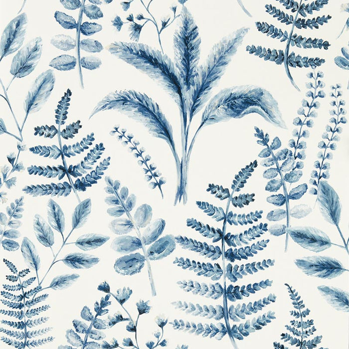 Clarke & Clarke Bracken Denim Wp Wallpaper W0156/01.CAC.0