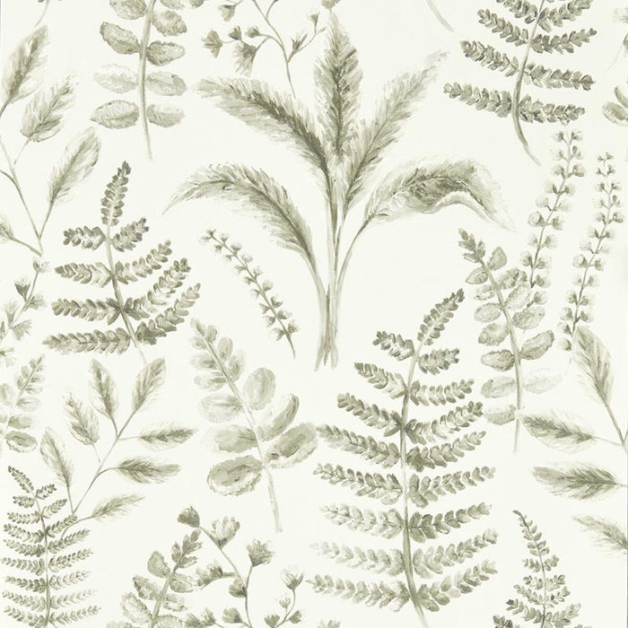 Clarke & Clarke Bracken Natural Wp Wallpaper Sample W0156/03.CAC.0