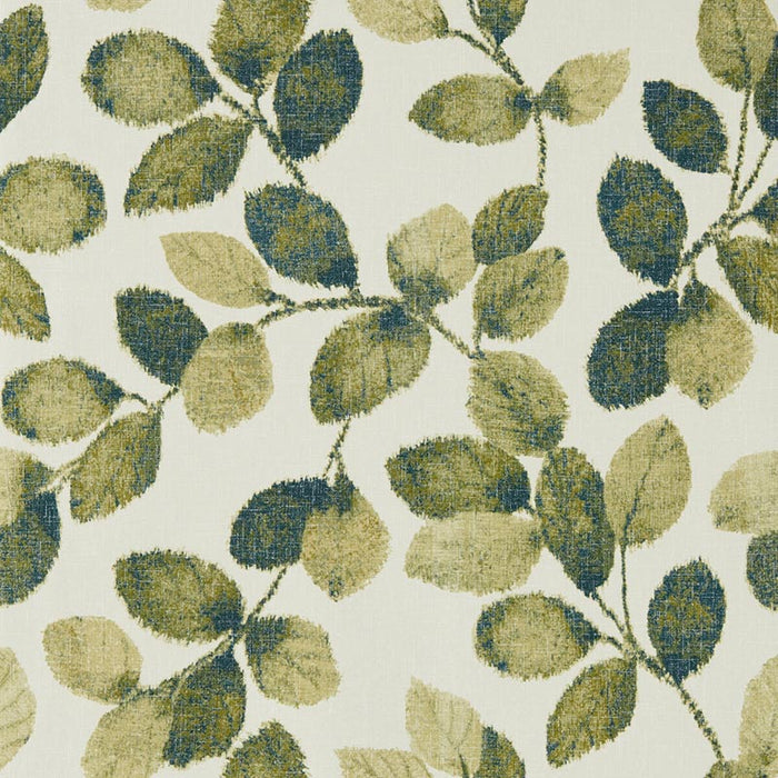 Clarke & Clarke Northia Olive Peacock Wp Wallpaper Sample W0159/03.CAC.0