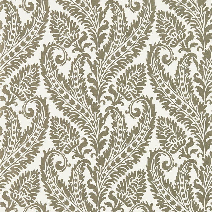 Clarke & Clarke Regale Gilver Ivory Wp Wallpaper W0161/02.CAC.0