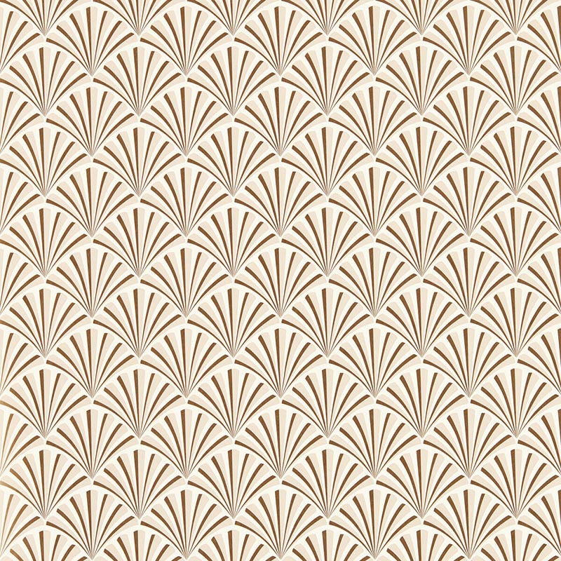 Clarke & Clarke Chrysler Rose Gold Wp Wallpaper W0164/03.CAC.0