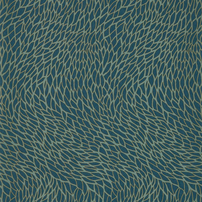 Clarke & Clarke Corallino Teal Wp Wallpaper Sample W0166/03.CAC.0