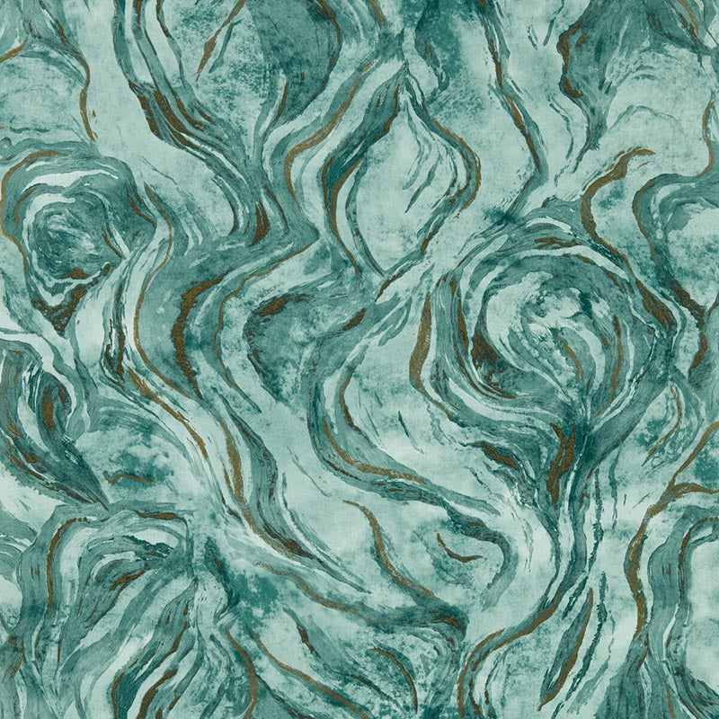 Clarke & Clarke Lavico Teal Wp Wallpaper W0168/04.CAC.0