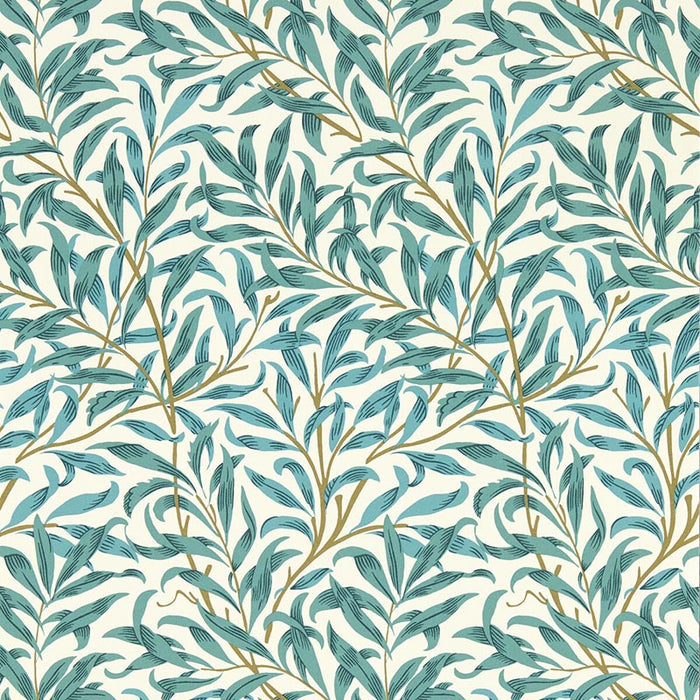 Clarke & Clarke Willow Boughs Teal Wp Wallpaper W0172/05.CAC.0