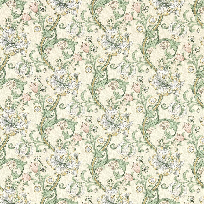 Clarke & Clarke Golden Lily Linen Wp Wallpaper W0174/01.CAC.0