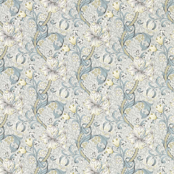 Clarke & Clarke Golden Lily Slate Wp Wallpaper W0174/02.CAC.0