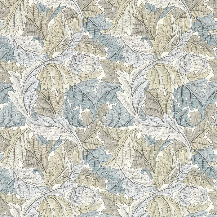 Clarke & Clarke Acanthus Dove Wp Wallpaper Sample W0175/03.CAC.0