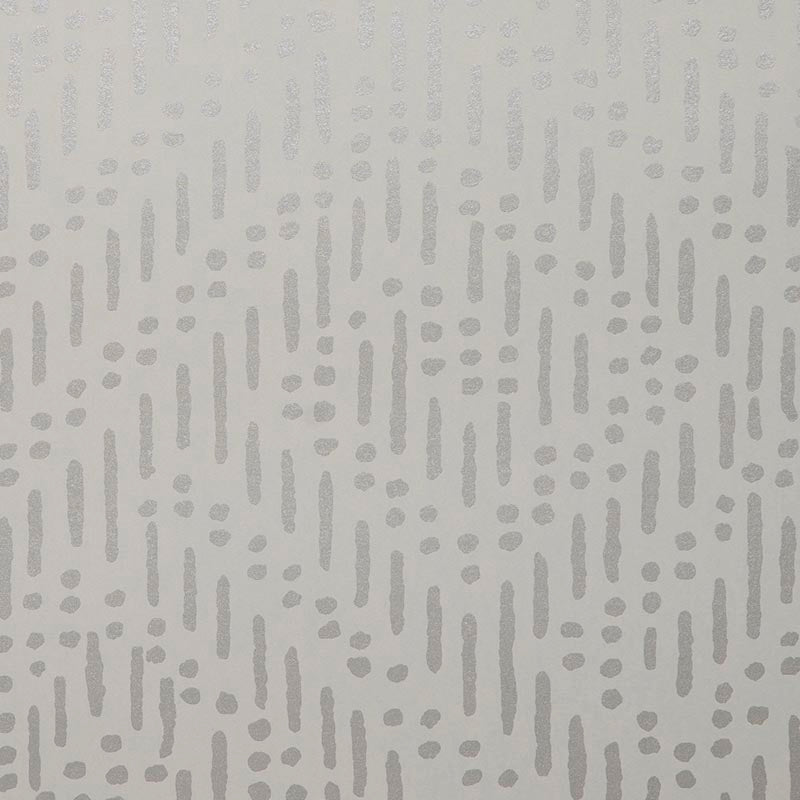 Holly Hunt Walls Labyrinth Pewter Wallpaper W1035/04