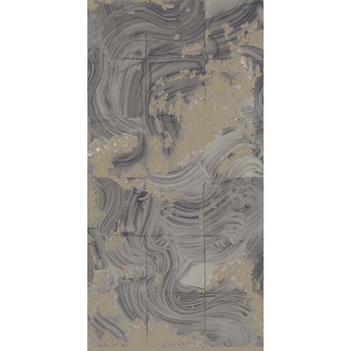 Kravet Couture Rearrangements Petrol Wallpaper Sample W3581.1611.0