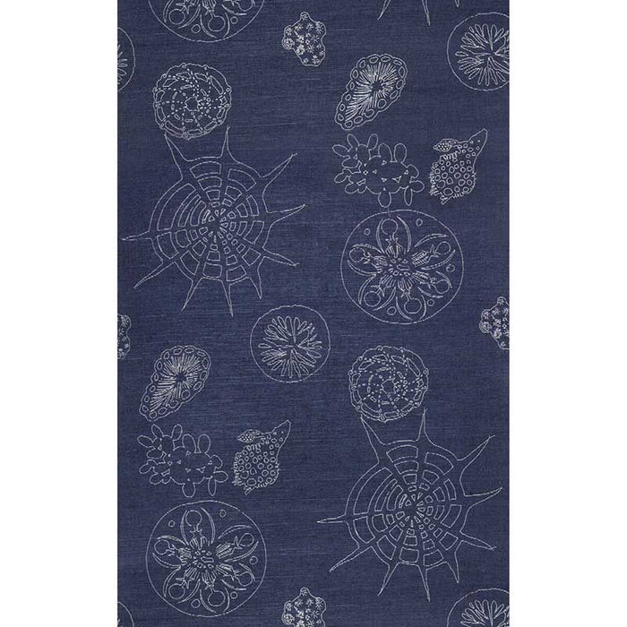 Kravet Couture Telescopic G Deep Ocean Wallpaper Sample W3584.50.0