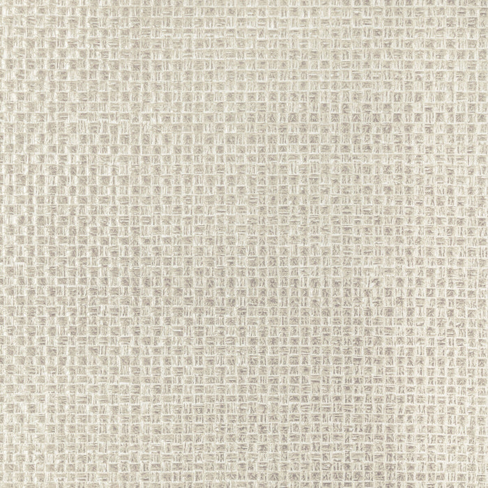 Kravet Couture Metallic Weave Pearl Wallpaper Sample W3832.1.0