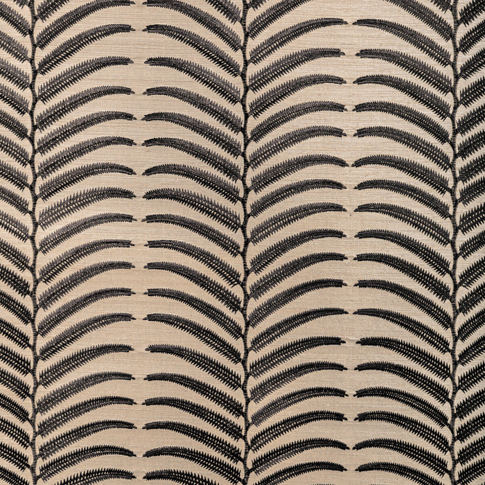 Kravet Couture Plantae Emb Sisal Noir Wallpaper Sample W3834.8106.0