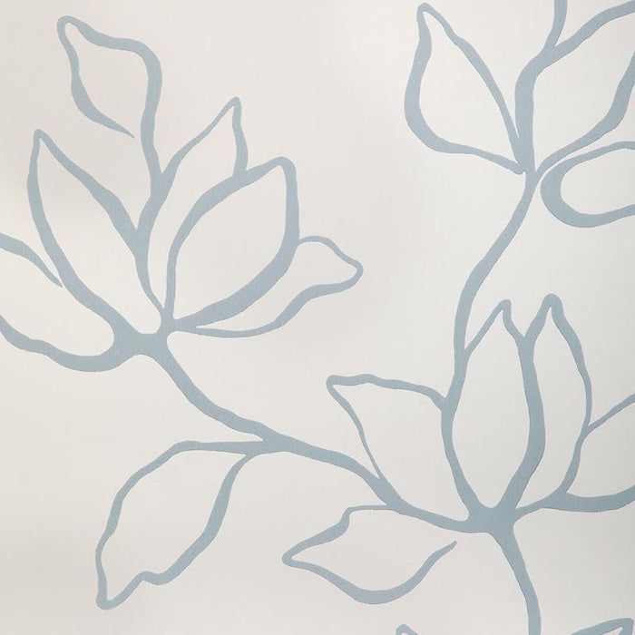 Kravet Couture Floral Sketch Wp Chambray Wallpaper Sample W3886.51.0