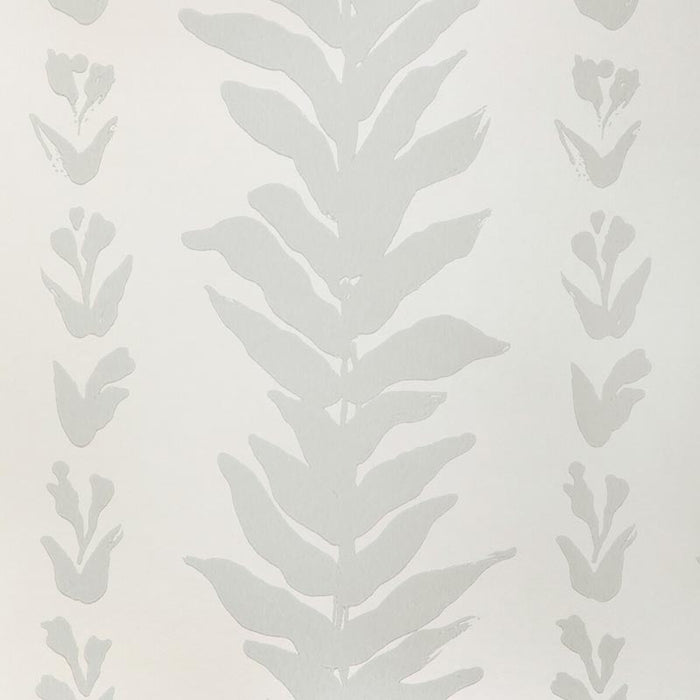 Kravet Couture Climbing Leaves Wp Stone Wallpaper Sample W3937.11.0