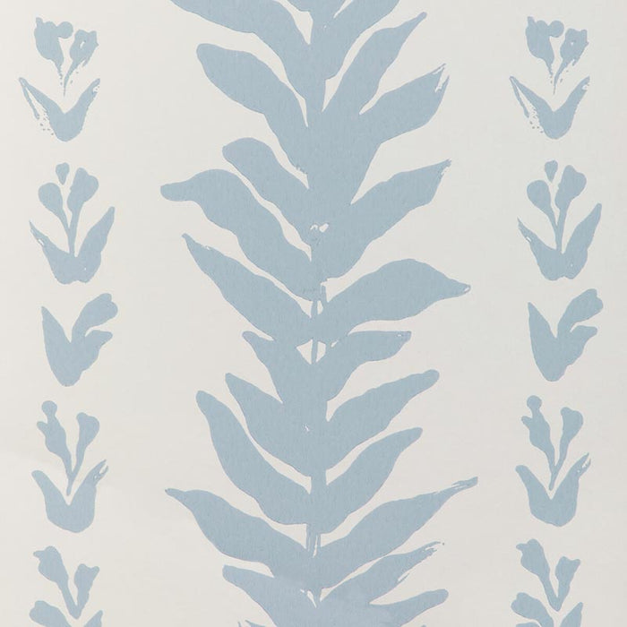 Kravet Couture Climbing Leaves Wp Chambray Wallpaper W3937.51.0