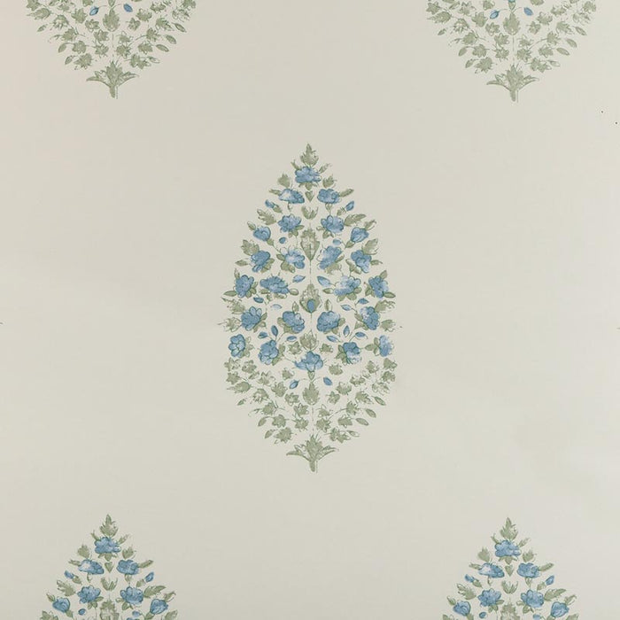 Kravet Couture Atelier Paisley Wp Blue Sage Wallpaper W3938.315.0