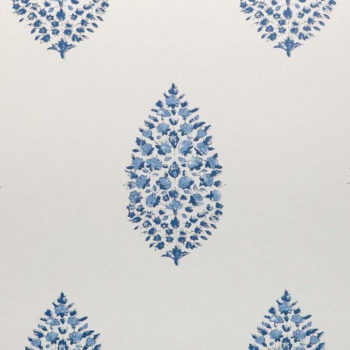 Kravet Couture Atelier Paisley Wp Lapis Wallpaper Sample W3938.50.0