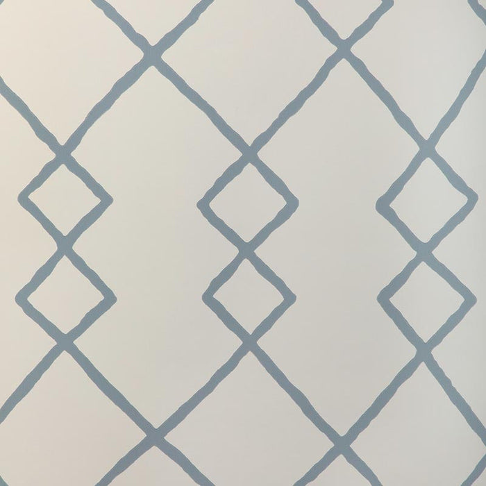 Kravet Couture Geo Graphica Wp Chambray Wallpaper Sample W3940.51.0