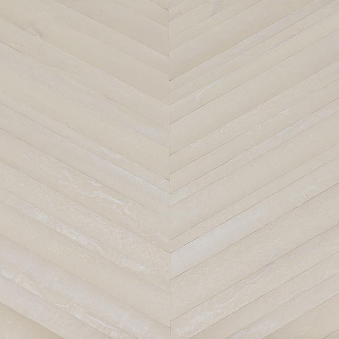 Holly Hunt Walls Cumulus Chevron Ivory Wallpaper W4014/001