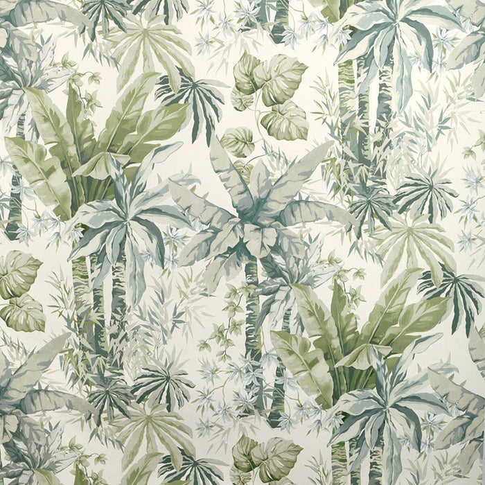 Kravet Couture Junglewood Wp Blue Sage Wallpaper Sample W4147.315.0