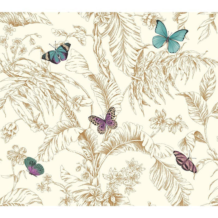 Kravet Design W4234 413 Wallpaper Sample W4234.413.0