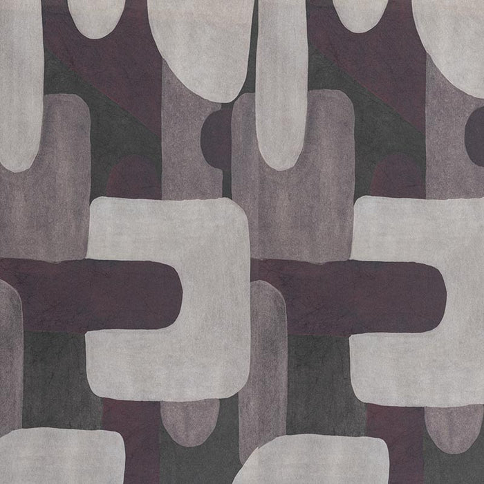 Holly Hunt Walls Pipe Dream Mulberry Wallpaper W8600/03