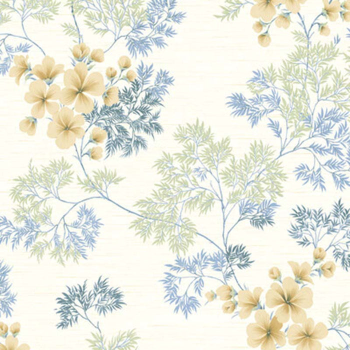 Winfield Thybony Flora Clear Skies Wallpaper Sample WBP10104.WT.0