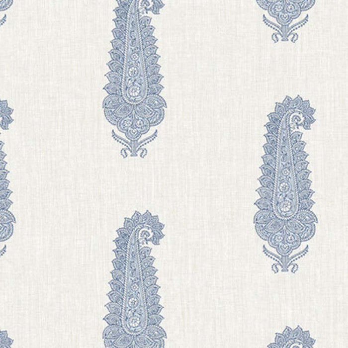 Winfield Thybony Kashmiri Indigo Wallpaper Sample WBP10402.WT.0