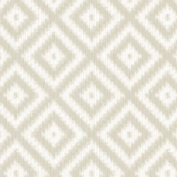 Winfield Thybony Ikat Diamond Kahki Wallpaper Sample WBP10805.WT.0