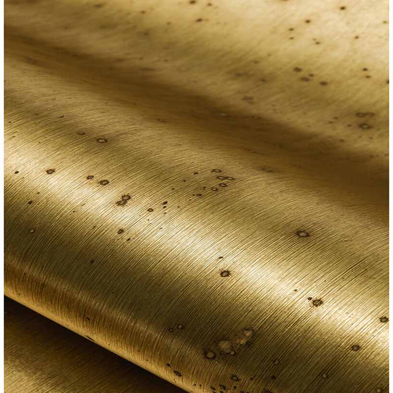 Winfield Thybony Aurora Tuscan Gold Wallpaper Sample WDW2306.WT.0