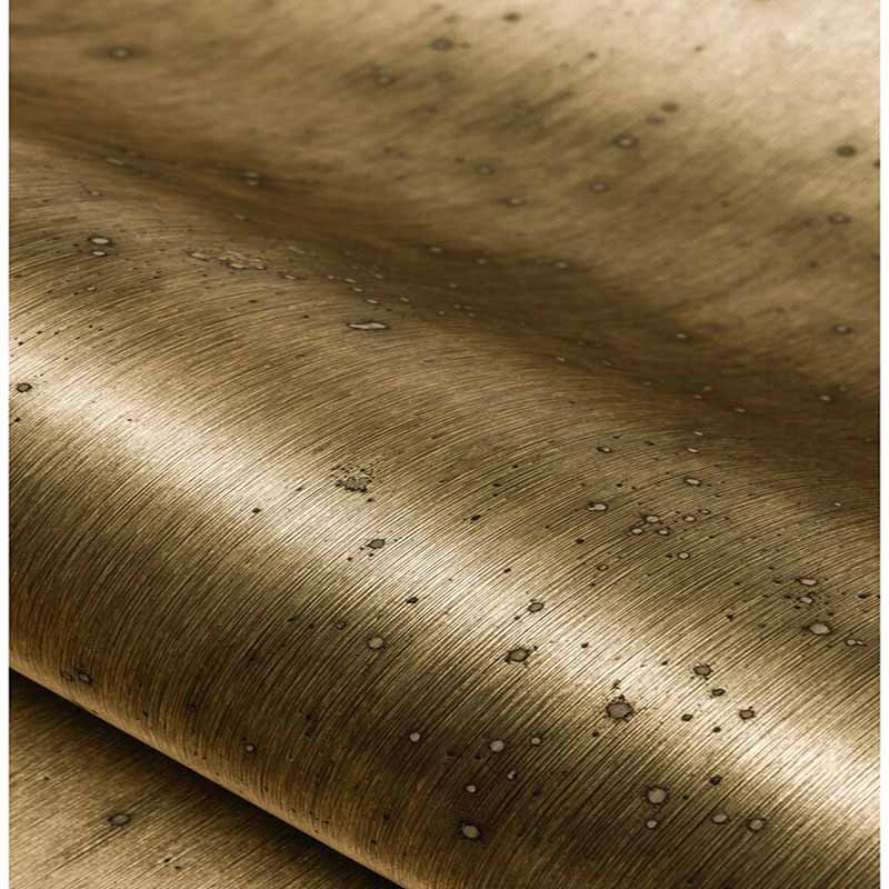 Winfield Thybony Aurora Etched Gold Wallpaper Sample WDW2307.WT.0