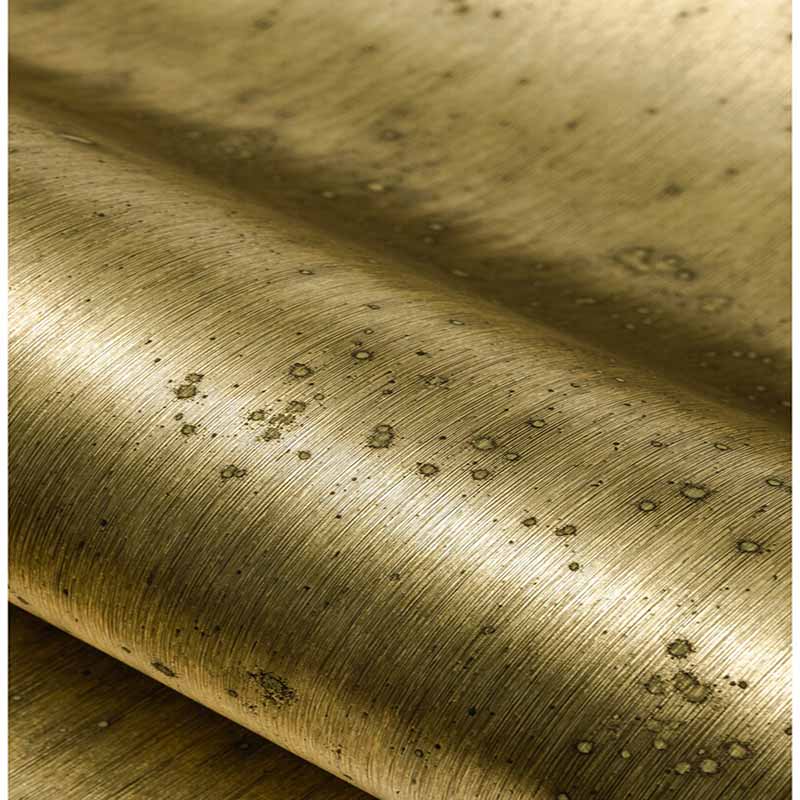 Winfield Thybony Aurora Aged Brass Wallpaper Sample WDW2308.WT.0