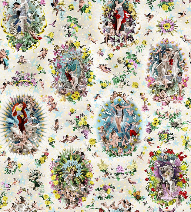 Jean Paul Gaultier Recreation Multico Wallpaper Sample WH000013309