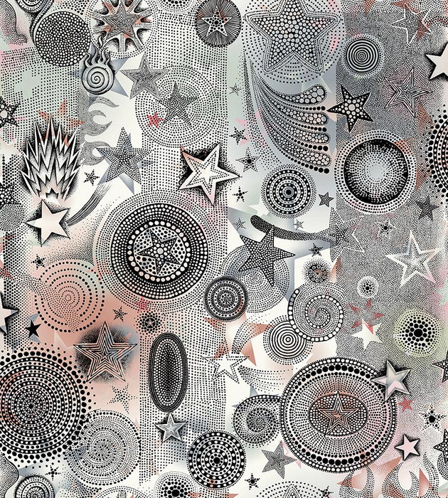 Jean Paul Gaultier Etoiles Multico Wallpaper Sample WH000013332