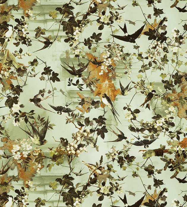 Jean Paul Gaultier Hirondelles Automne Wallpaper Sample WH000033306