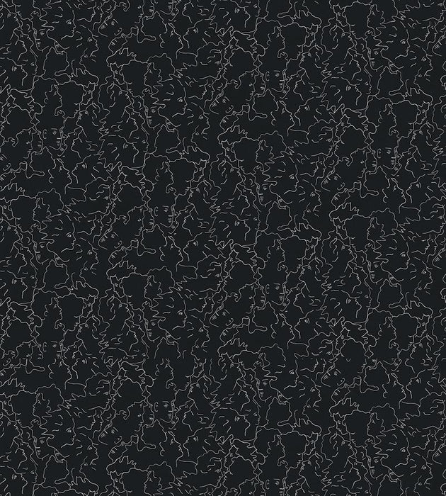 Lelievre Ressemblance Ardoise Wallpaper WH000036462