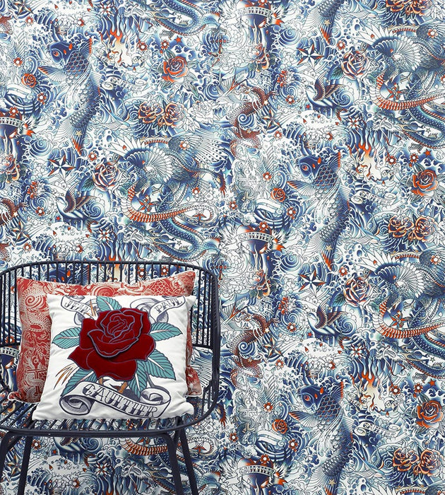 Jean Paul Gaultier Iresumi Multico Wallpaper Sample WH000013310