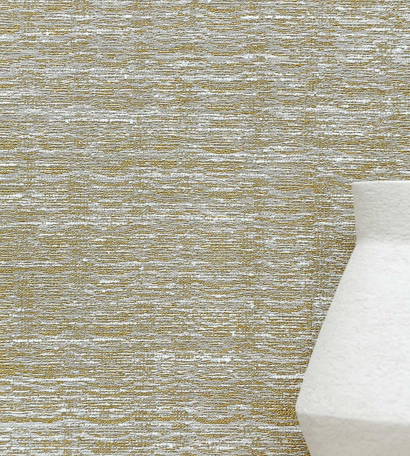 Lelievre Vibration Dore Wallpaper Sample WH000026449