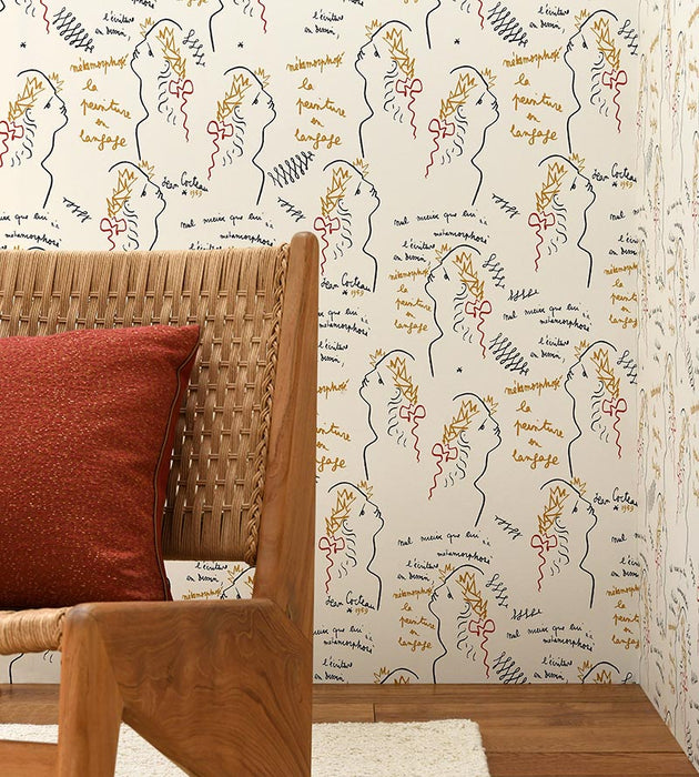 Lelievre Ecriture Ciel Wallpaper Sample WH000026465