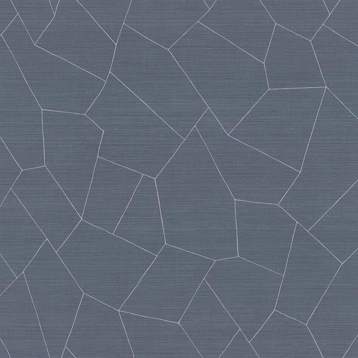 Winfield Thybony Vivace Indigo Wallpaper Sample WHF1744.WT.0