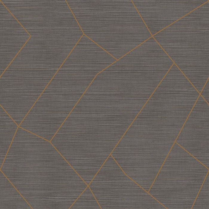 Winfield Thybony Vivace Grand Graphite Wallpaper Sample WHF1760.WT.0