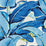 Hinson Hinson Palm Blue Lagoon Wallpaper Sample WHN 000344000M