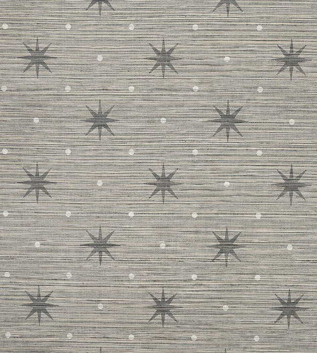 Hinson Big Trixie Grey Wallpaper Sample WHN000444002