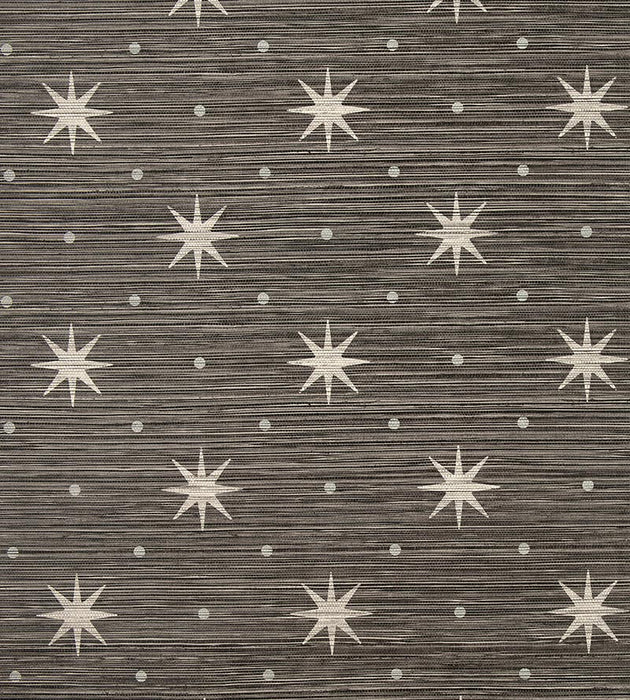 Hinson Big Trixie Black Wallpaper Sample WHN000544002