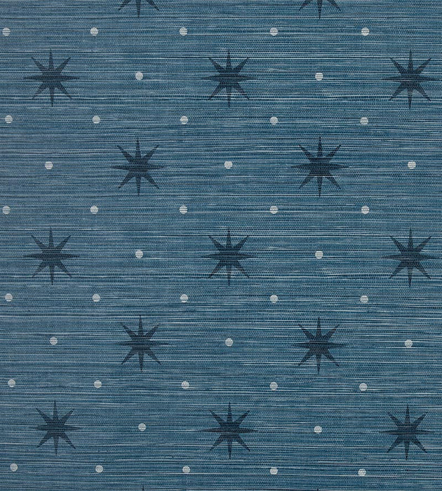 Hinson Big Trixie Navy Wallpaper WHN000644002