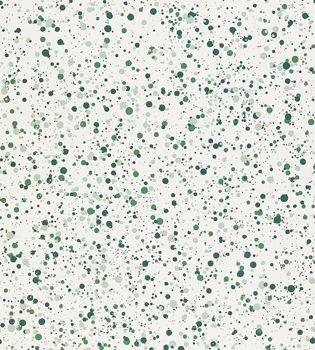 Hinson Spatter Green Wallpaper Sample WHN000GP0153