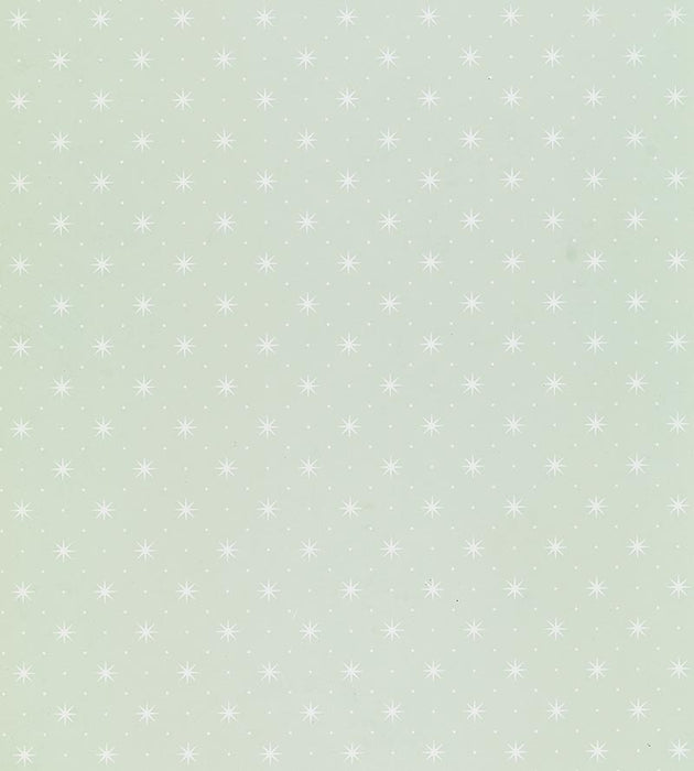 Hinson Trixie White On Pale Green Wallpaper Sample WHN00WGP1003